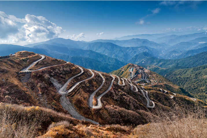 via della seta in Cina